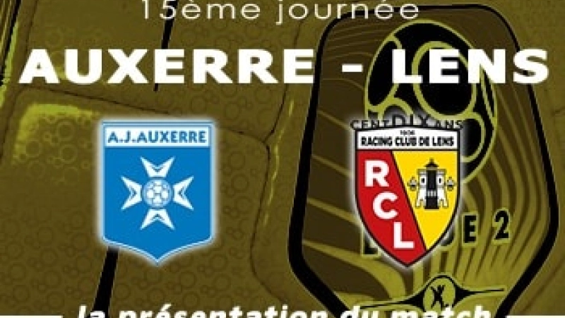 Auxerre Lens Presentation