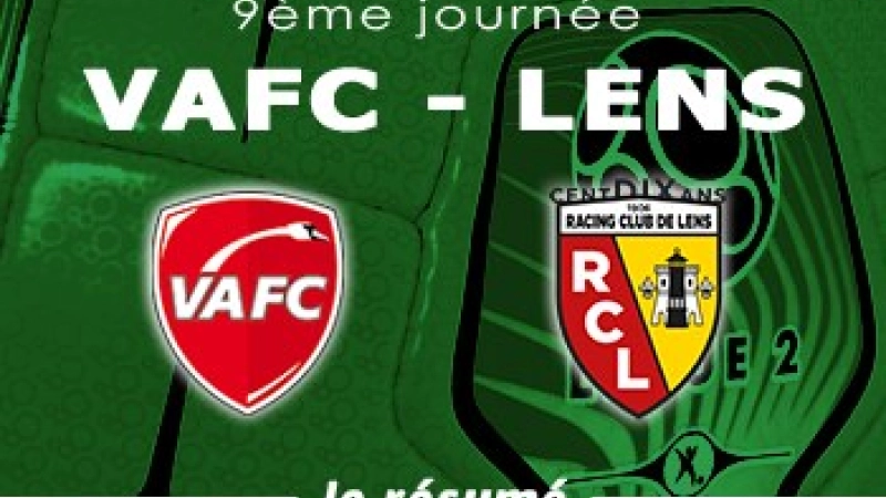 VAFC Valenciennes Lens Resume