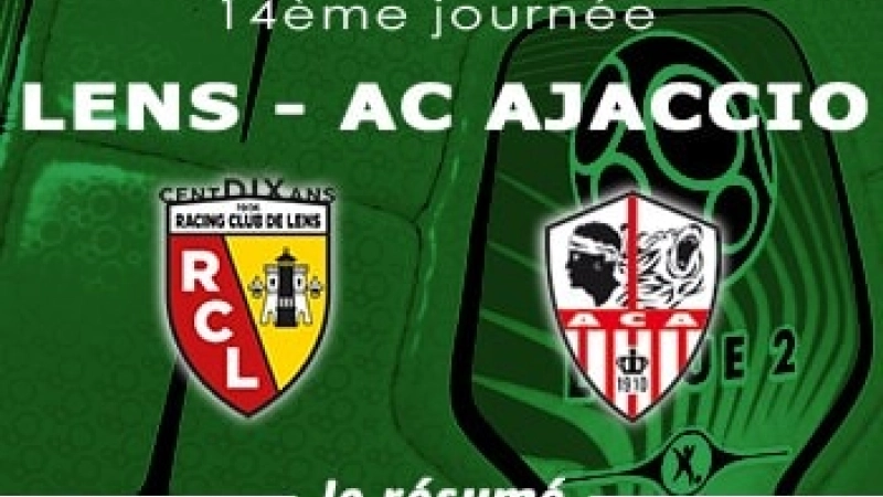 Lens Ajaccio Resume