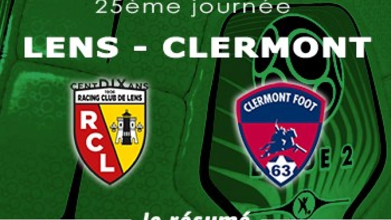 Lens Clermont Foot Auvergne Resume