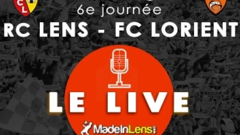 Lens Lorient live