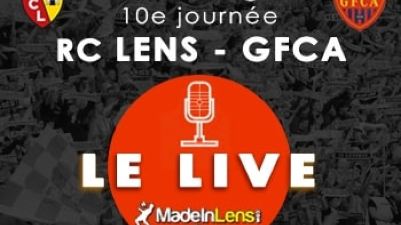 Lens GFC Ajaccio live