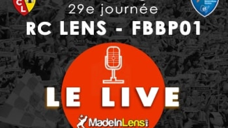Lens Bourg Bresse Peronnas FBBP01 live