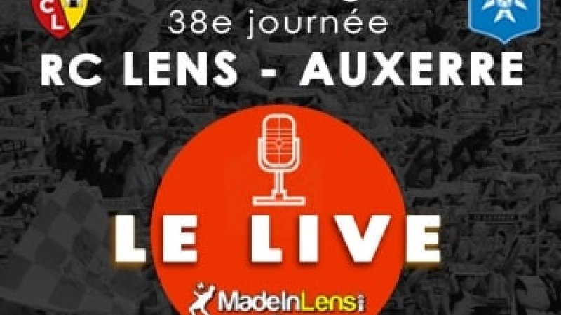 Lens Auxerre live