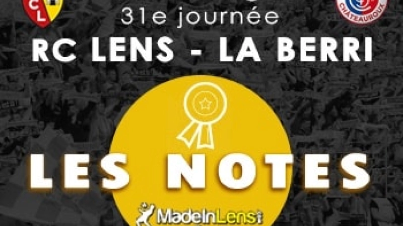 Lens Berrichonne Chateauroux notes