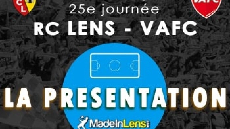 Lens Valenciennes VAFC presentation