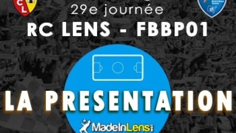Lens Bourg Bresse Peronnas FBBP01 presentation
