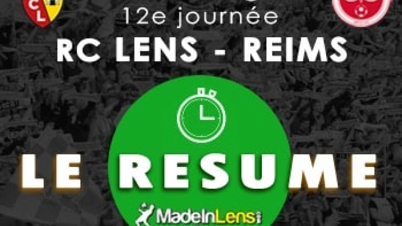 Lens Stade Reims resume