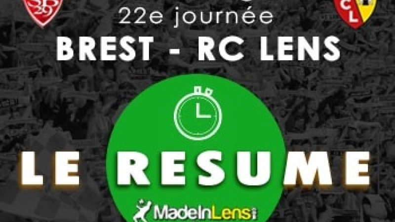 Stade Brestois Brest Lens resume