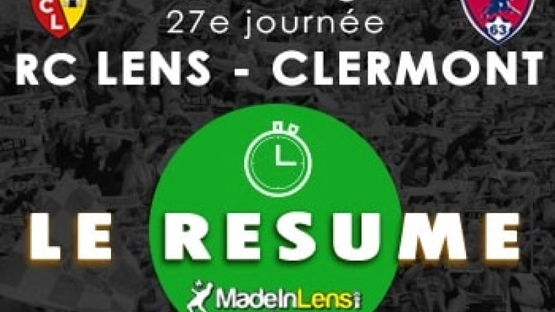 Lens Clermont Foot resume