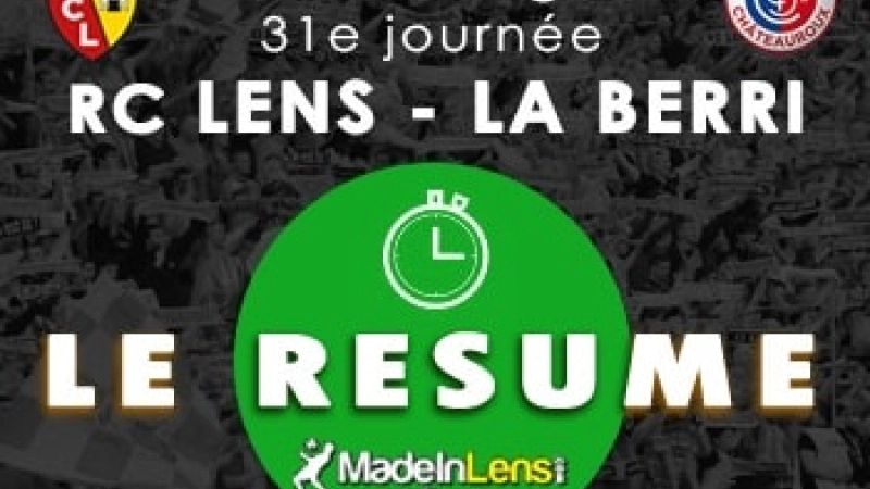 Lens Berrichonne Chateauroux resume
