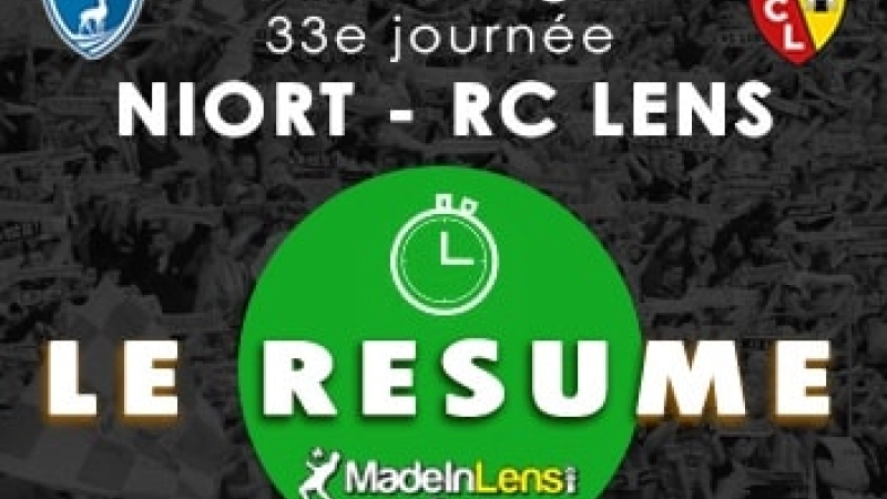 Chamois Niortais Niort Lens resume