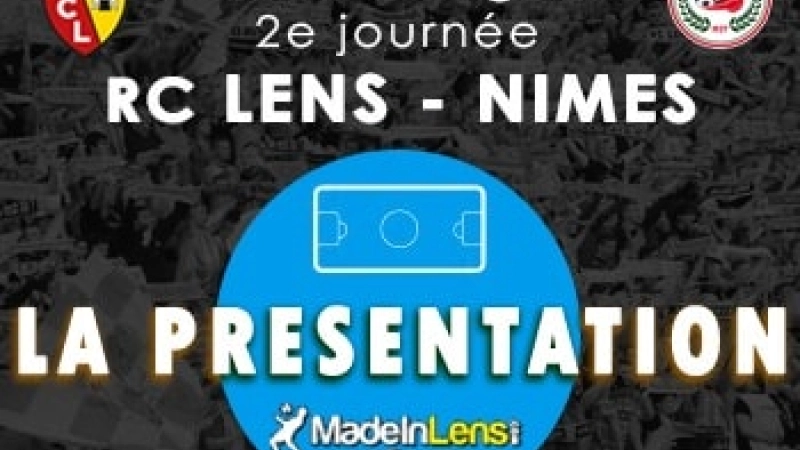 Lens Nimes Olympique presentation