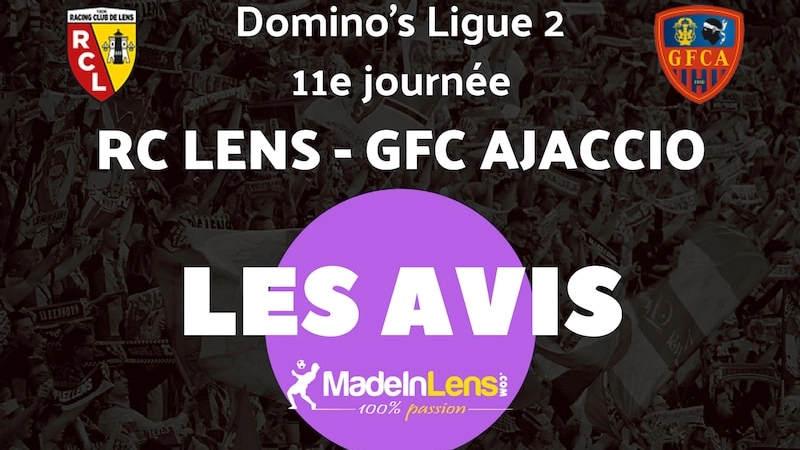 Lens GFC Ajaccio Avis