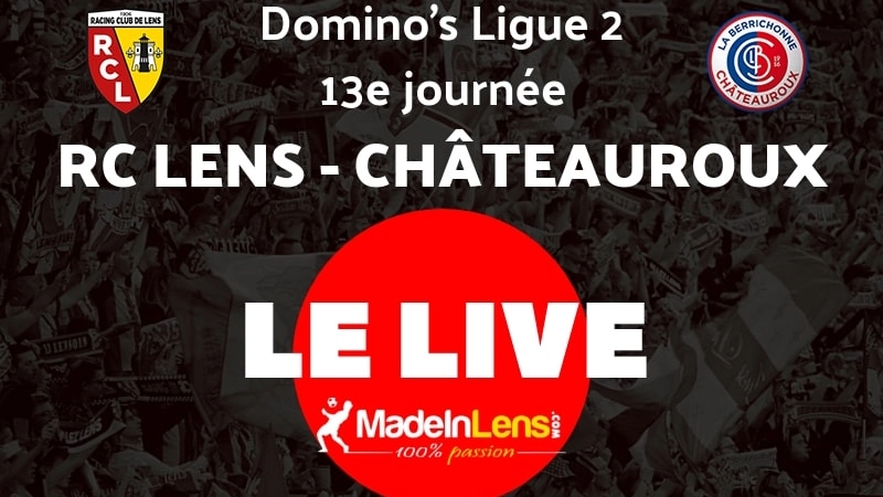Lens Chateauroux Live