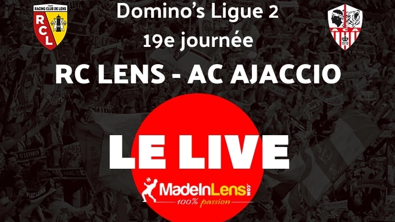 Lens Ajaccio Live