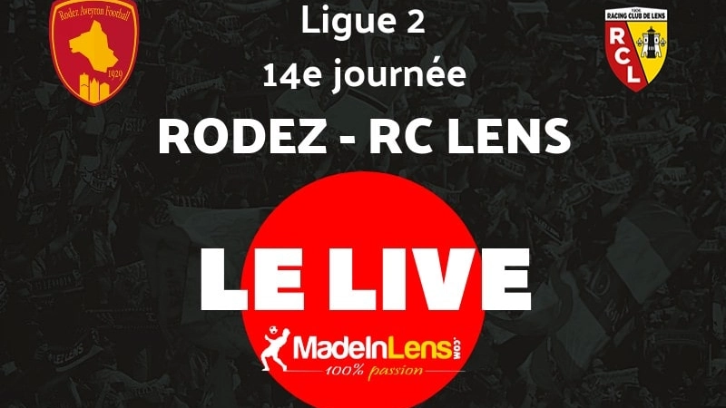 Rodez Aveyron Football Lens live