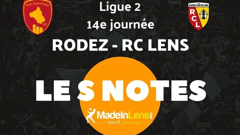 Rodez Aveyron Football Lens notes