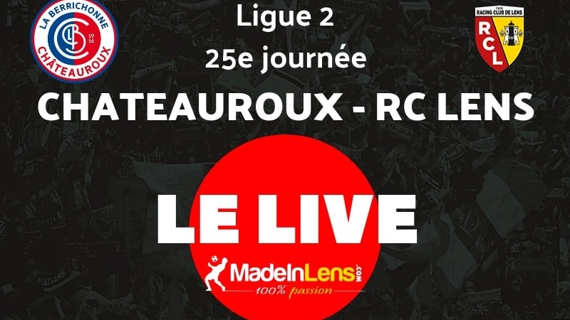 Chateauroux Berrichonne Lens live