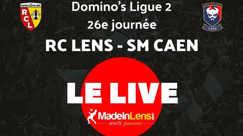 Lens Caen Live