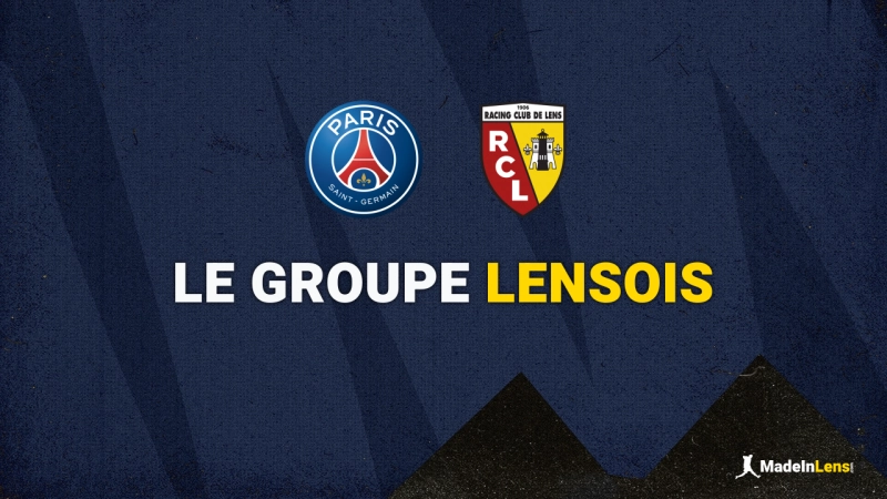 Paris - Lens : groupe lensois