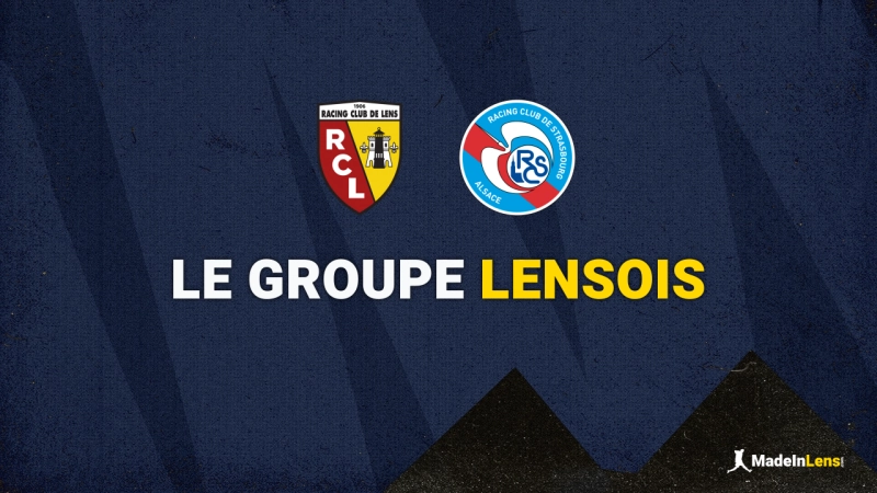 Lens - Strasbourg : groupe lensois