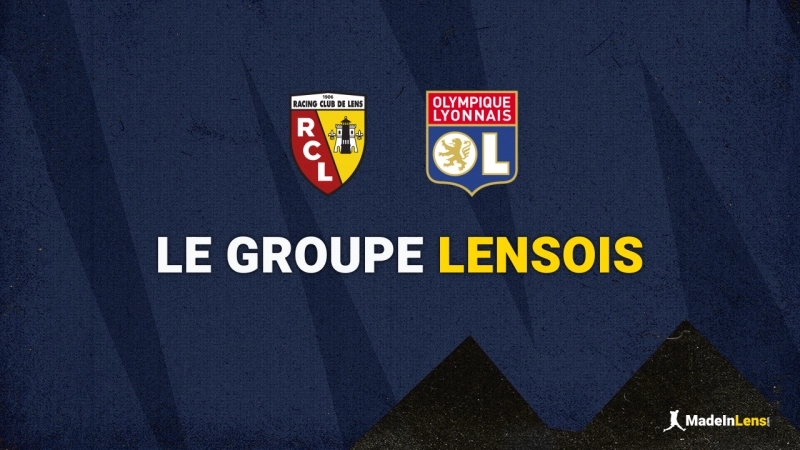 Lens - Lyon : groupe lensois
