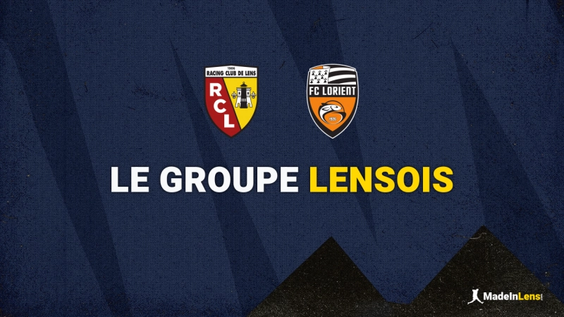 Lens - Lorient : groupe lensois