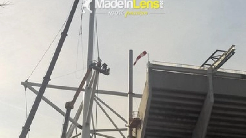 Stade Felix Bollaert Andre Delelis travaux