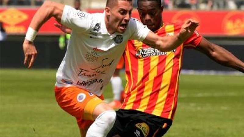  Lens Montpellier Wylan Cyprien Anthony Mounier