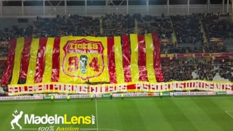  Lens Evian  MadeInLens Red Tigers 