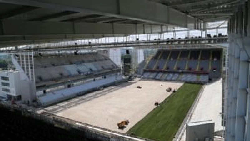 Stade Felix Bollaert Andre Delelis travaux