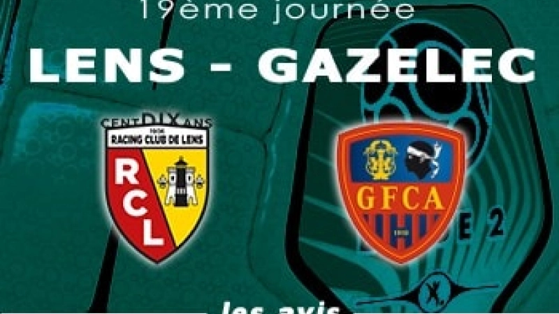 Lens Gazelec GFC Ajaccio Avis