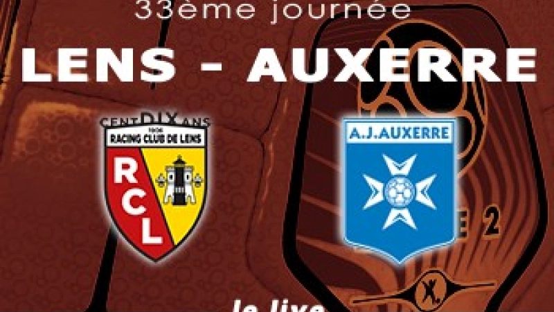 Lens Auxerre Live