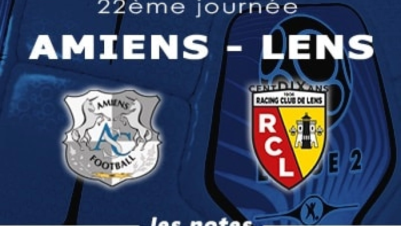 Amiens Lens Notes