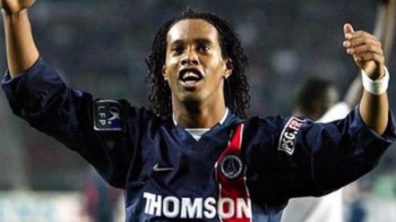 Ronaldinho Jean Luc Lamarche Lens PSG
