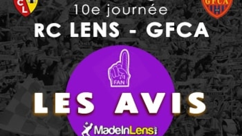Lens GFC Ajaccio avis