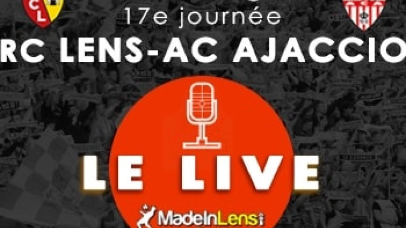 Lens Ajaccio live