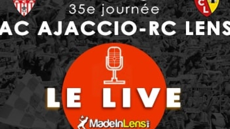 Ajaccio Lens live