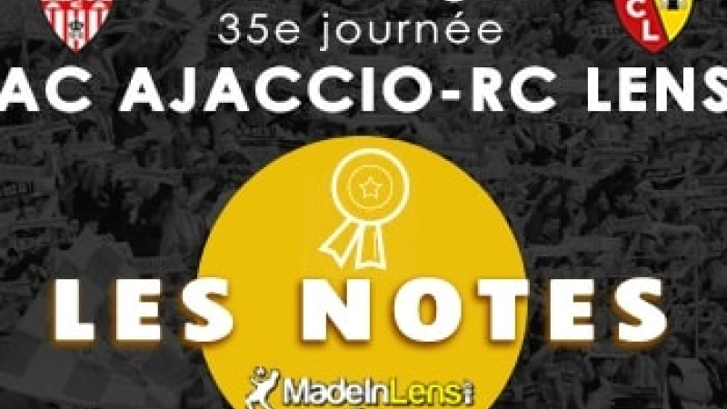 Ajaccio Lens notes
