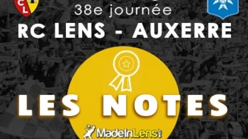 Lens Auxerre notes