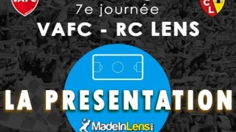 VAFC Valenciennes Lens presentation