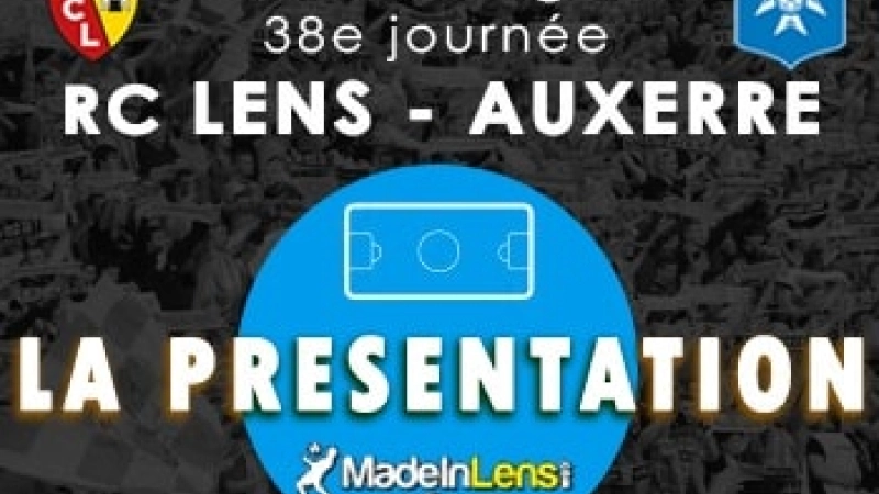 Lens Auxerre presentation