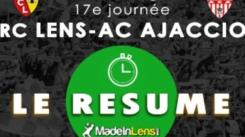 Lens Ajaccio resume