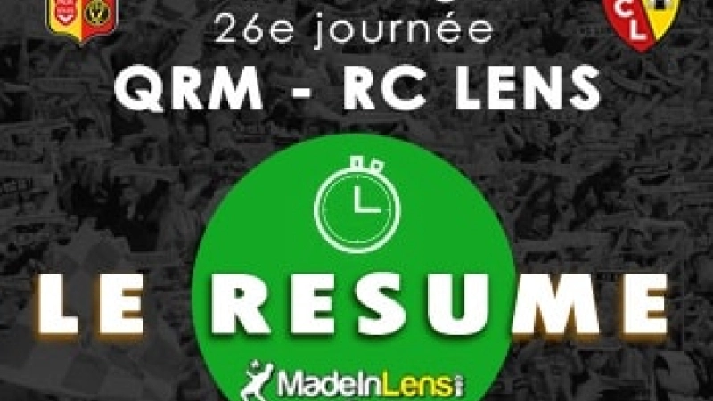 Quevilly Rouen Metropole Lens resume