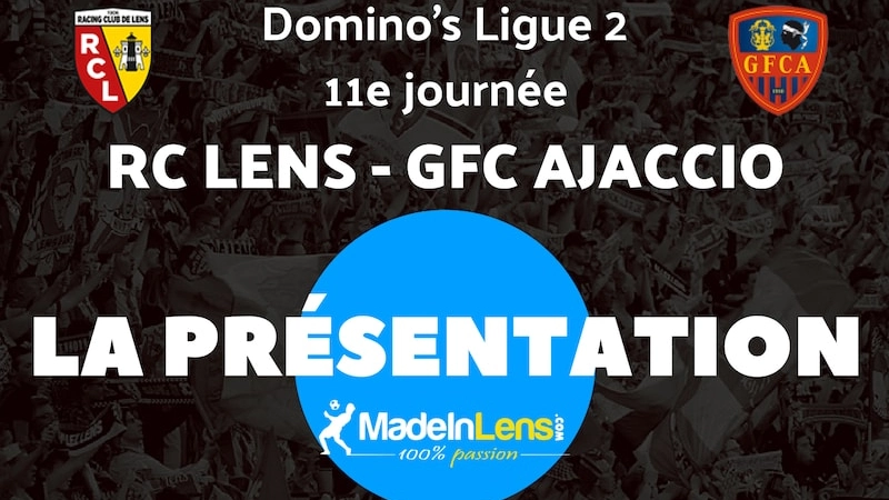   Lens GFC Ajaccio Presentation