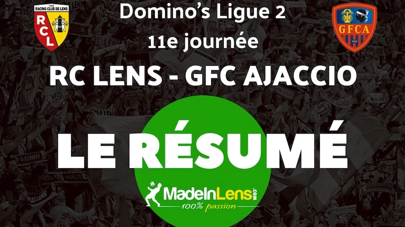   Lens GFC Ajaccio Resume