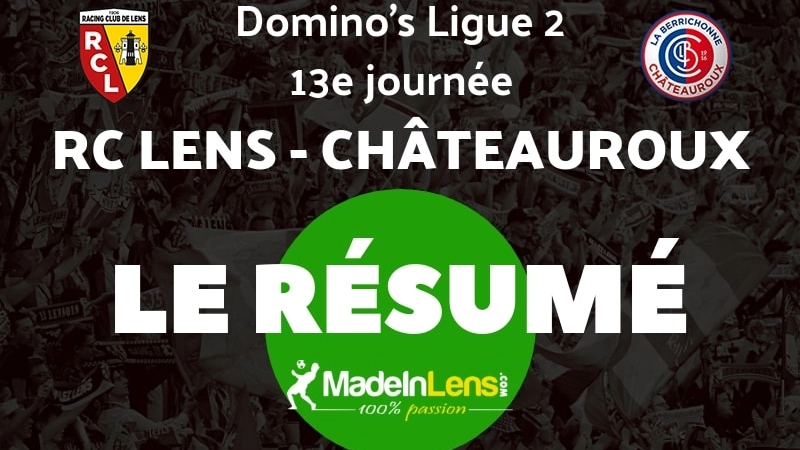 Lens Chateauroux Resume
