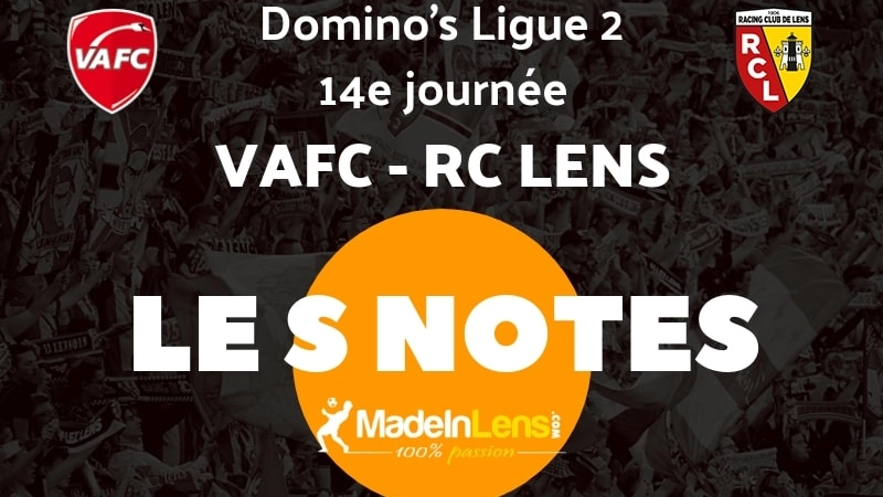  Valenciennes  Lens Notes