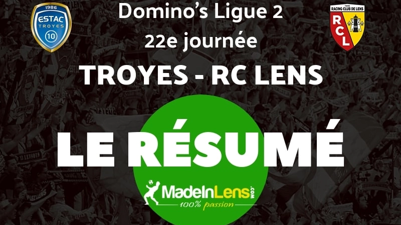  Troyes  Lens Resume